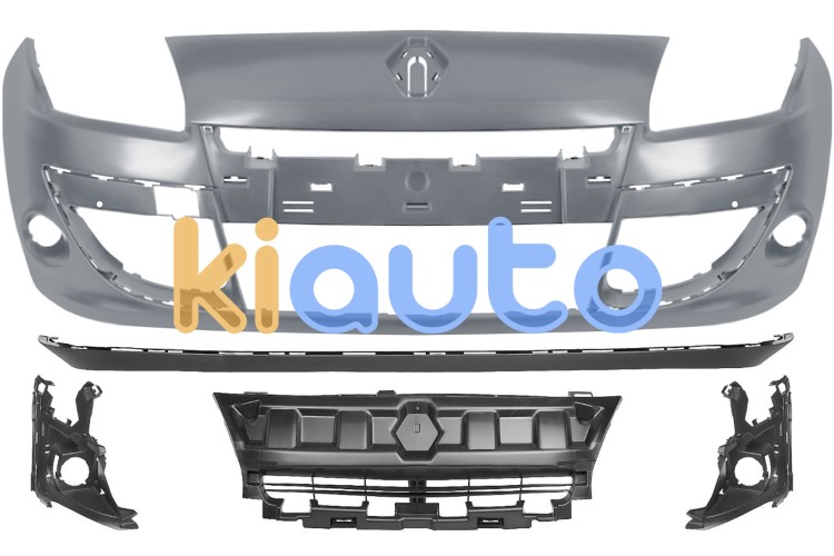 Parachoques renault scenic 2009-2012 delantero / con soportes / imprimado OE 620222226R / 620363942R