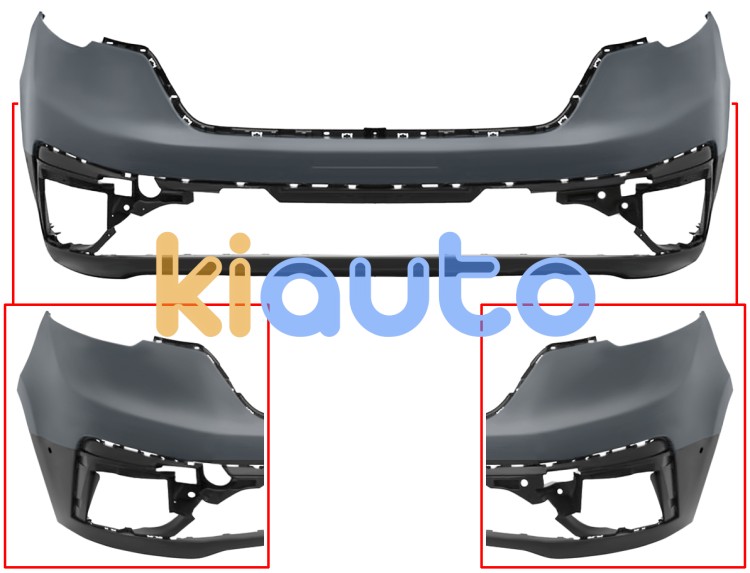Parachoques renault trafic 2021-> delantero / con sensor / imprimado parcial OE 620227490R