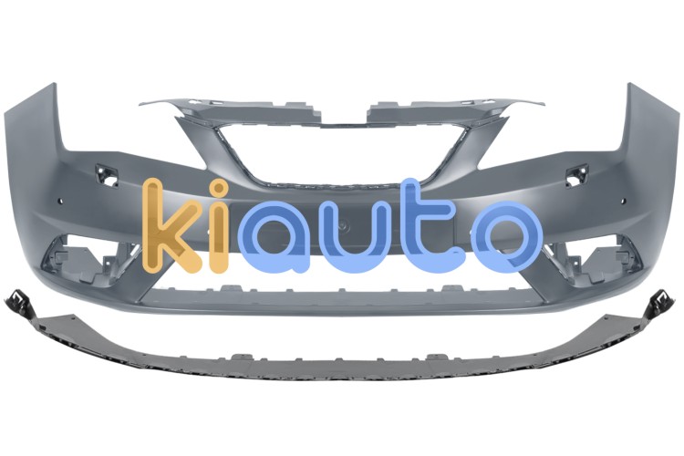 Parachoques seat ibiza 2012-2015 delantero / con lavafaros / con sensor / imprimado OE 6J0807217DAGRU