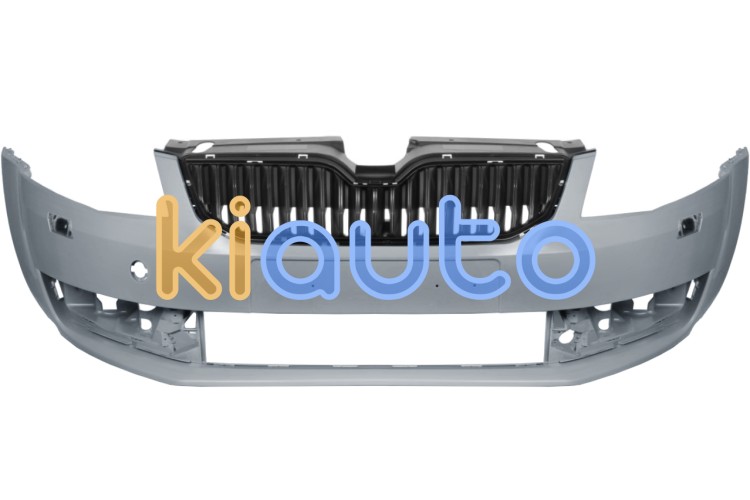 Parachoques skoda octavia 2013-2017 delantero / con rejilla / con lavafaros / imprimado OE 5E0807217A