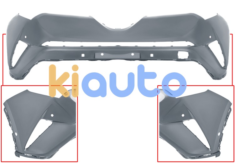 Parachoques toyota c-hr 2016-2020 delantero / con 4 sensor / con park assist / imprimado OE 52119F4901