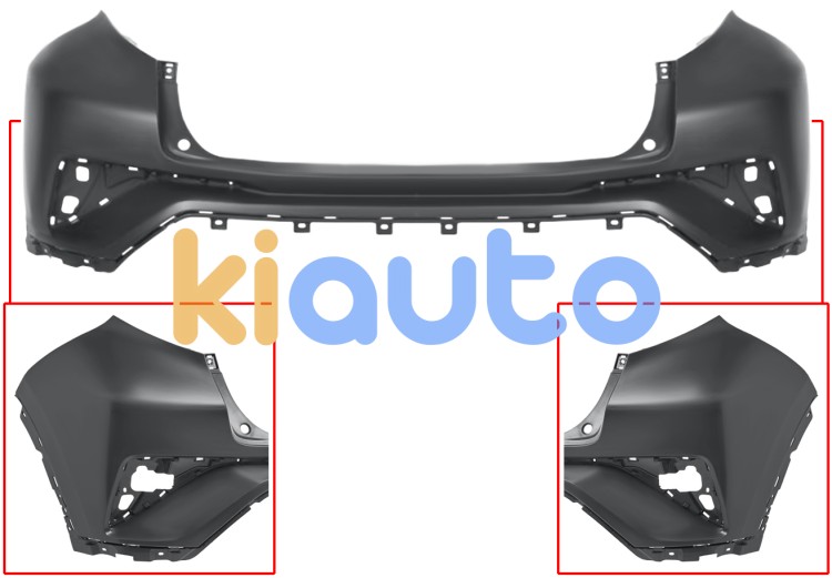 Parachoques toyota c-hr 2020-2023 trasero / superior OE 52159F4907