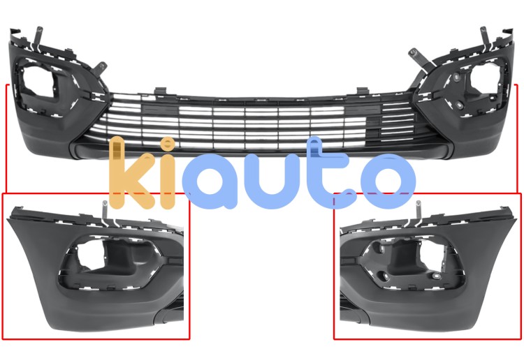 Parachoques toyota proace city 2019-> delantero / modelo van / inferior OE 9816859780