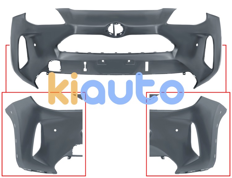 Parachoques toyota yaris cross 2020-> delantero / con 2 sensor / imprimado OE 52119YP955
