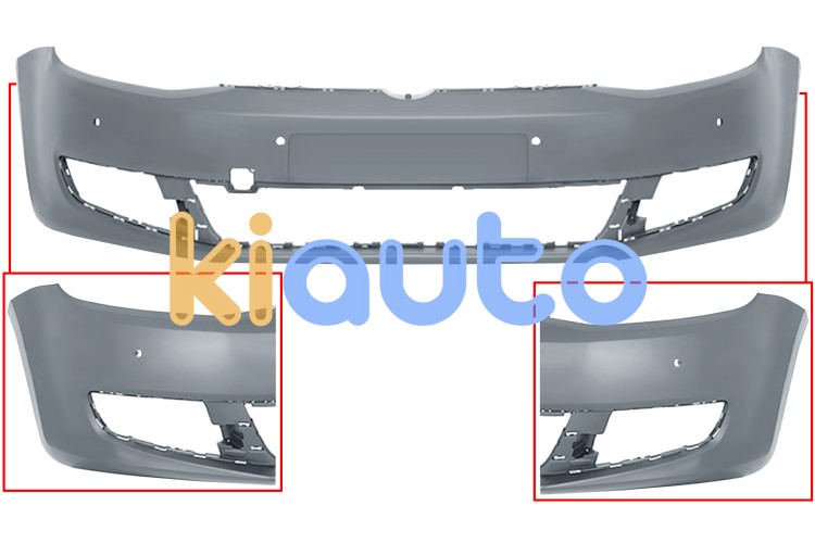 Parachoques volkswagen sharan 2010-2022 delantero / con 4 sensor / imprimado OE 7N0807217AGRU