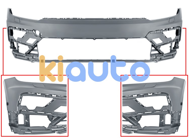 Parachoques volkswagen tiguan 2016-2020 delantero / modelo r-line / con lavafaros / con sensor / con park assist / imprimado OE 5NA807217ADGRU