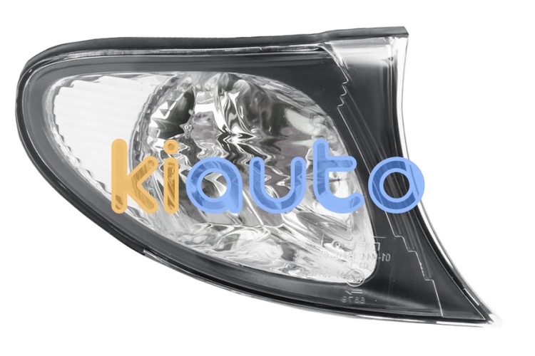 Piloto delantero bmw serie 3 (e46) 2001-2005 blanco / borde negro derecho OE 63136914200 / 63137165850 / 6914200