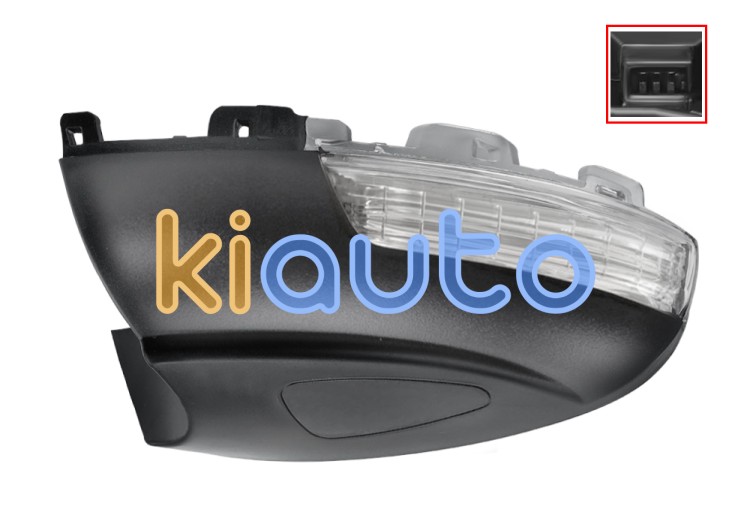 Piloto espejo retrovisor volkswagen tiguan 2009-2011 izquierdo OE 5N0949101B