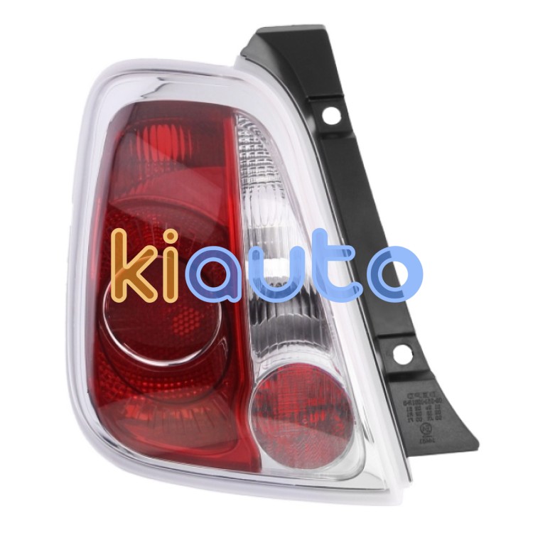 Piloto trasero fiat 500 2007-2015 borde gris / izquierdo OE 51787494 / 51885548 / 0000051885548