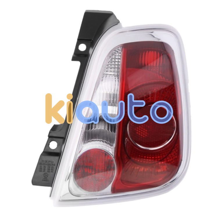 Piloto trasero fiat 500c 2009-2015 cabrio / borde gris / derecho OE 51846899 / 51885546 / 0000051885546