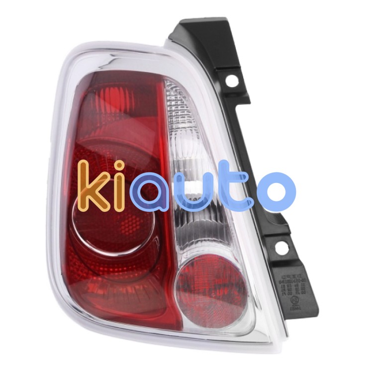 Piloto trasero fiat 500c 2009-2015 cabrio / borde gris / izquierdo OE 51846900 / 51885550 / 0000051885550
