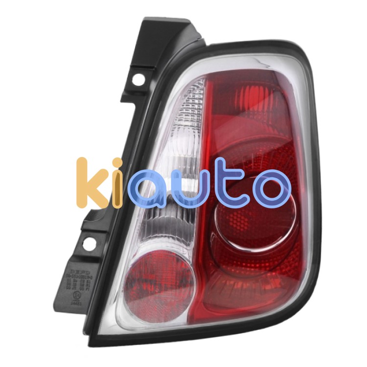 Piloto trasero fiat 500c 2009-2015 cabrio / borde negro / derecho OE 51934478 / 0000051934478