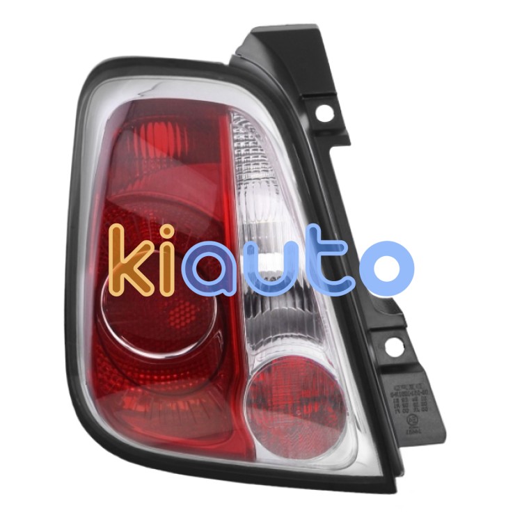 Piloto trasero fiat 500c 2009-2015 cabrio / borde negro / izquierdo OE 51934482 / 0000051934482