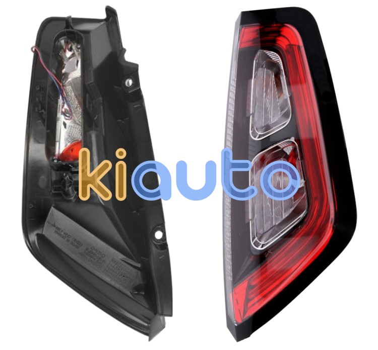 Piloto trasero fiat punto 2012-2018 portalamparas union con tornillos / base negra / led / derecho OE 51913733 / 51927094