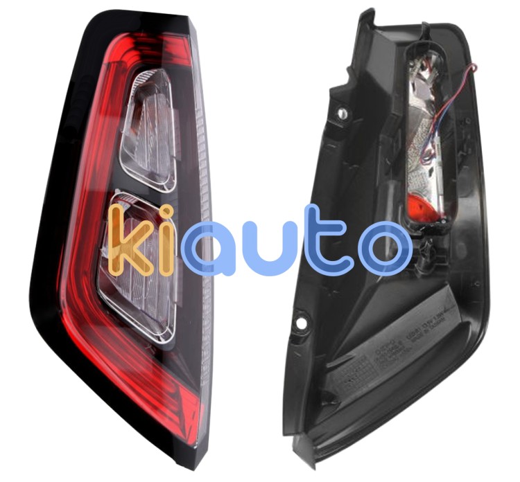 Piloto trasero fiat punto 2012-2018 portalamparas union con tornillos / base negra / led / izquierdo OE 51913734 / 51927095