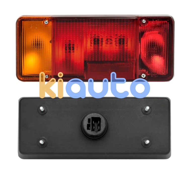 Piloto trasero iveco daily 1999-2006 modelo pick up / con portabombillas / izquierdo OE 500341497 / 98435944 / 500356783