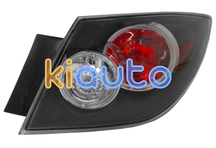 Piloto trasero mazda 3 2007-2009 exterior / 5 puertas / base negra derecho OE BR5S-51-170D / BR5S51170D