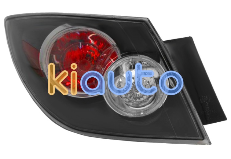 Piloto trasero mazda 3 2007-2009 exterior / 5 puertas / base negra izquierdo OE BR5S-51-180D / BR5S51180D