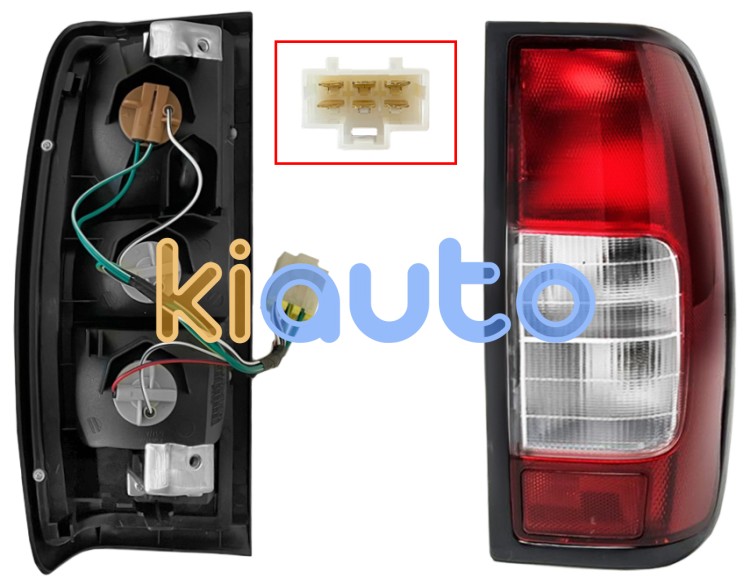 Piloto trasero nissan navara 1997-2002 conector 6 / derecho OE 265553S825 / 26555-3S825