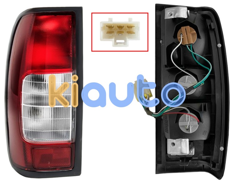 Piloto trasero nissan navara 1997-2002 conector 6 / izquierdo OE 265553S825 / 26555-3S825