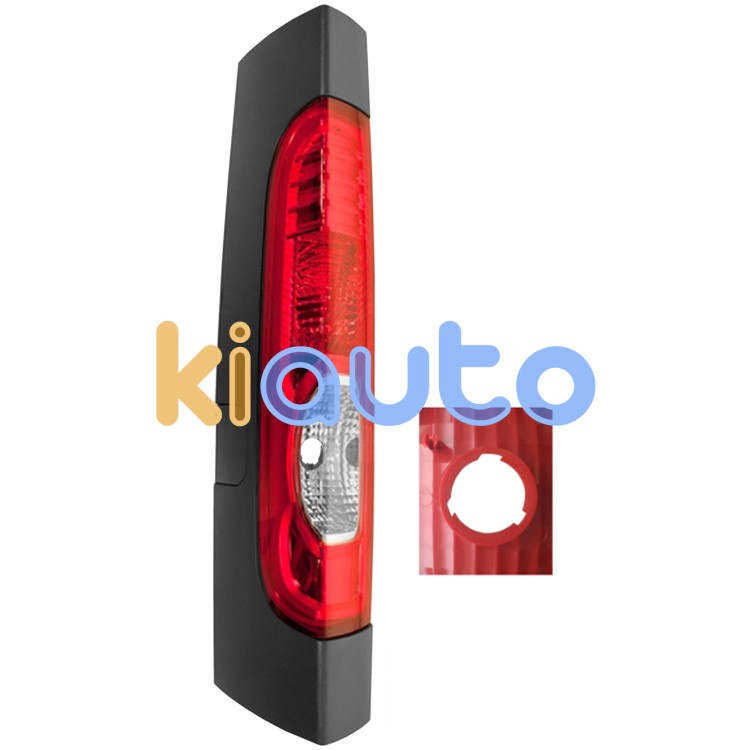 Piloto trasero nissan primastar 2007-2016 superior / 3 pestañas / 1 porton trasero / con marco / izquierdo OE 8200415250 / 93854431 / 83854431