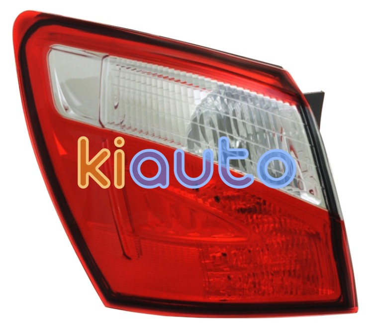 Piloto trasero nissan qashqai 2010-2014 exterior / led / izquierdo OE 26555-BR00A / 26555-BR00B / 26555BR00A