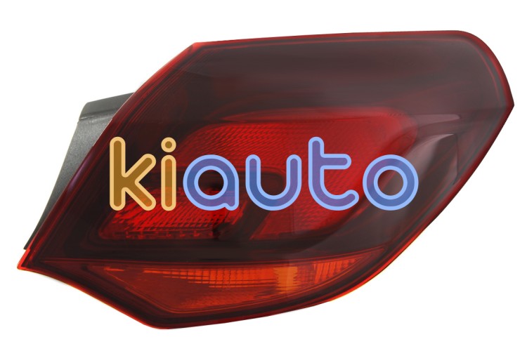Piloto trasero opel astra j 2013-2015 5 puertas / exterior / base negra / derecho OE 1222208 / 13319948