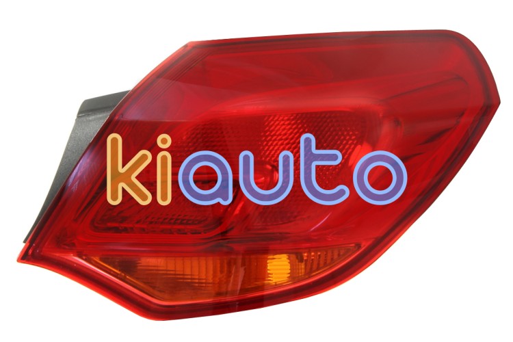 Piloto trasero opel astra j 2013-2015 5 puertas / exterior / base roja / derecho OE 1222088 / 13306454
