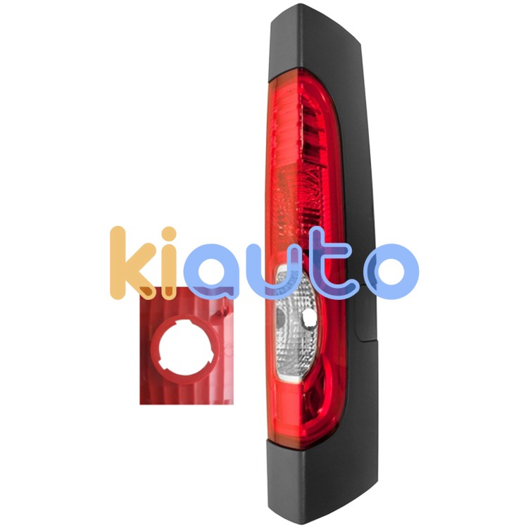 Piloto trasero renault trafic 2007-2014 superior / 3 pestañas / 1 porton trasero / con marco / derecho OE 8200415251 / 93854432 / 89318420