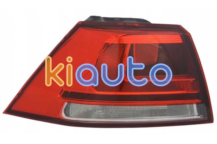 Piloto trasero volkswagen golf vii 2012-2017 exterior / base oscura / izquierdo OE 5G0945095B / 5G0945095H / 5G0945095J