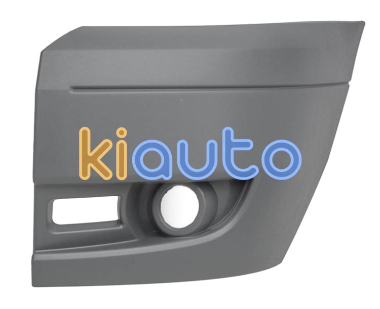 Puntera ford transit 2006-2014 delantera / con antiniebla / gris claro / izquierda OE 1437092