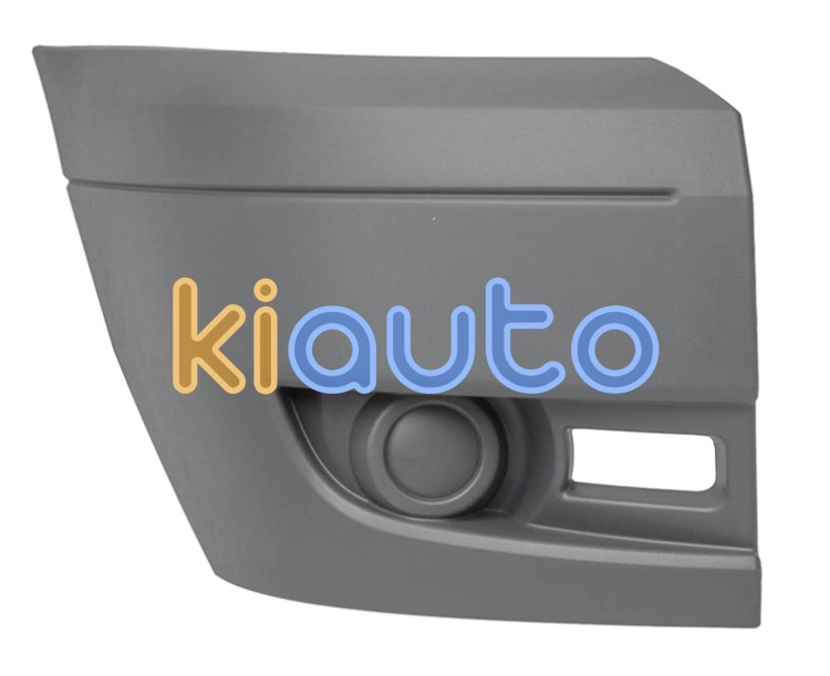 Puntera ford transit 2006-2014 delantera / sin antiniebla / gris claro / derecha OE 1437326