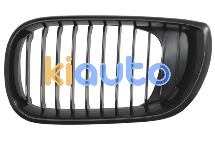 Rejilla bmw serie 3 (e46) 2001-2005 frente marco negra / lamas negras / izquierda OE 51132158543