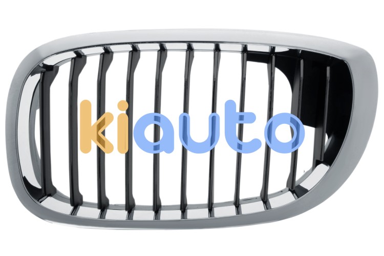 Rejilla bmw serie 3 (e46) 2003-2005 coupe / frente marco cromado / lamas negras / izquierda OE 51137064315