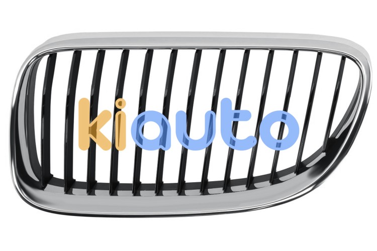 Rejilla bmw serie 3 (e92-e93) 2010-2013 coupe / cabrio / frente / marco cromado / lamas negras izquierda OE 51137254967