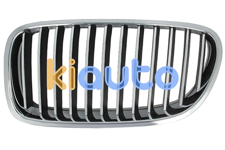 Rejilla bmw serie 5 (f10-f11) 2010-2013 frente / marco cromada / lamas cromadas / izquierda OE 51137203649