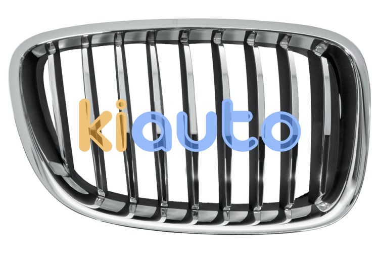 Rejilla bmw serie 5 gt (f07) 2010-2013 frente / marco cromada / lamas cromadas / negras / derecha OE 51137200168