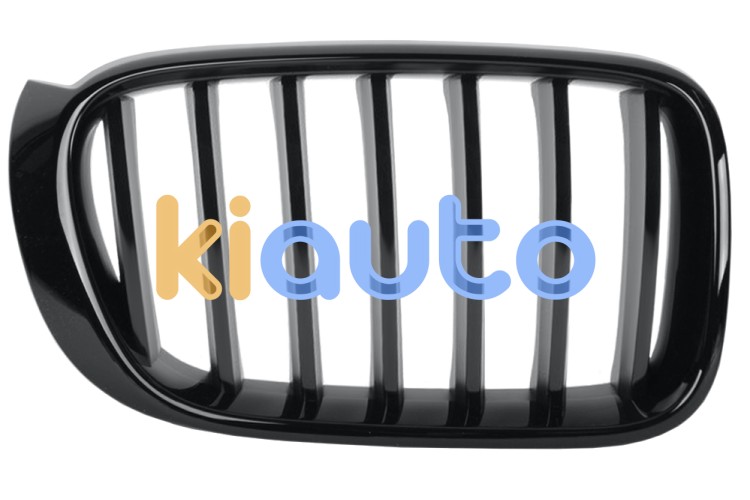 Rejilla bmw x3 (f25) 2014-2017 frente / negra / modelo m-tech / derecha OE 51712337763