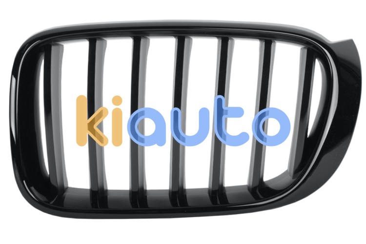 Rejilla bmw x3 (f25) 2014-2017 frente / negra / modelo m-tech / izquierda OE 51712337762