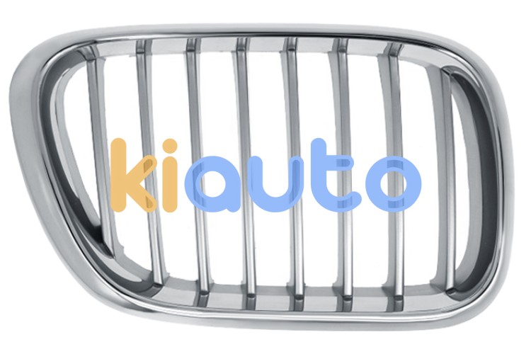 Rejilla bmw x5 (e53) 2000-2004 frente / marco cromado / lamas cromadas / derecha OE 51138250052