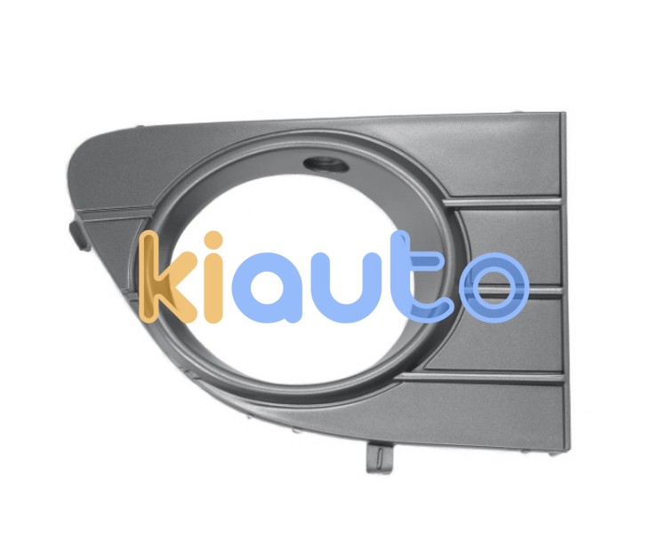 Rejilla fiat punto evo 2009-2012 parachoques delantero / inferior / con antiniebla / gris oscuro / derecha OE 735508823