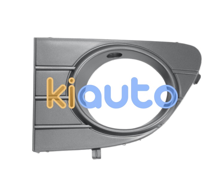 Rejilla fiat punto evo 2009-2012 parachoques delantero / inferior / con antiniebla / gris oscuro / izquierda OE 735508824