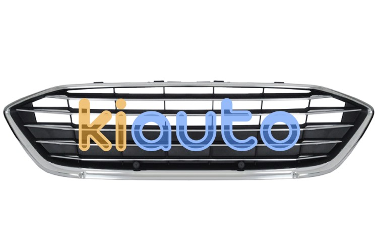 Rejilla ford focus 2018-2022 parachoques delantero / superior / con moldura cromada / central OE 2292763