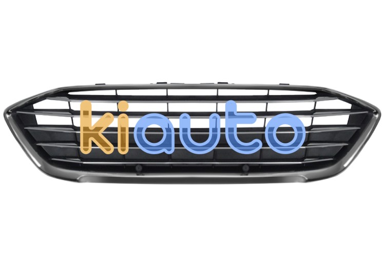 Rejilla ford focus 2018-2022 parachoques delantero / superior / con moldura gris / central OE 2292763