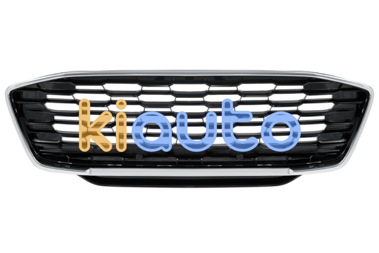 Rejilla ford puma 2019-2024 frente / negra brillante / marco cromado OE 2456979 / L1TB8B271B / L1TB8200BD