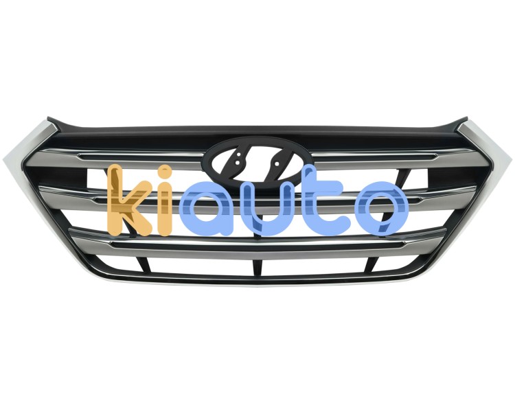 Rejilla hyundai tucson 2015-2018 frente / con moldura cromada OE 86350D3100CR / 86350-D3100CR