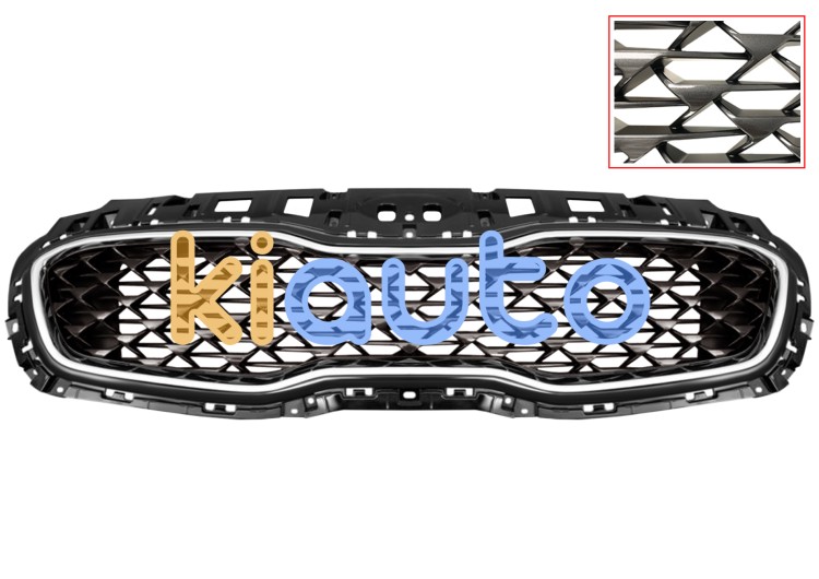 Rejilla kia sportage 2018-2021 frente / con marco cromada / negra brillante / modelo gt line OE 86350F1610