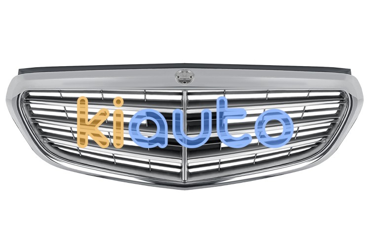Rejilla mercedes clase e (w212) 2013-2016 frente / cromada / gris plata OE A2128801383