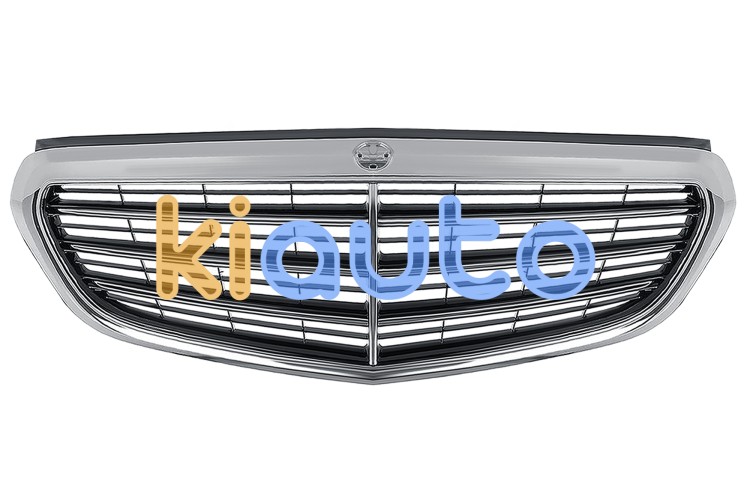 Rejilla mercedes clase e (w212) 2013-2016 frente / cromada / negra OE A2128801483