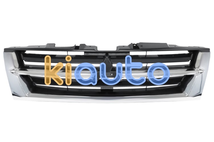 Rejilla mitsubishi montero 2000-2003 frente / negra / cromada OE MR387981